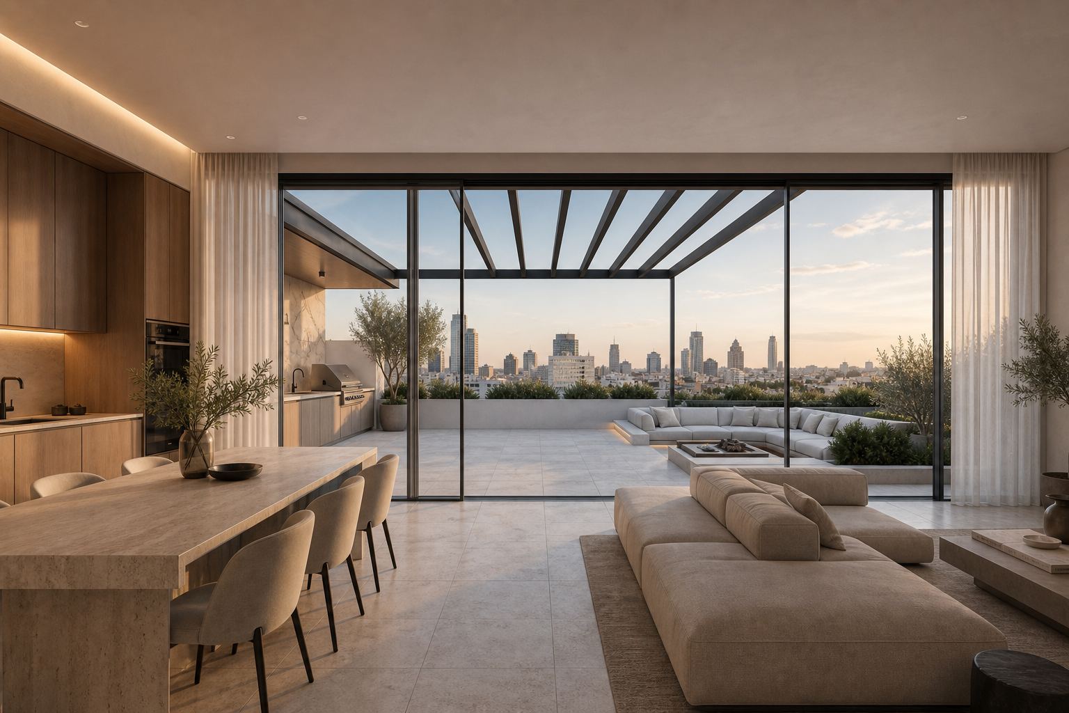 North Light Residence interior